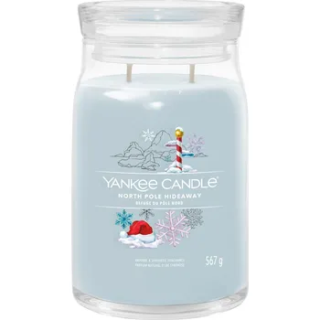 Svíčka Yankee Candle Signature North Pole Hideaway 567 g