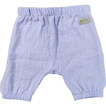 Mušelínové kraťásky Monkey Mum® - Fialka 74/80