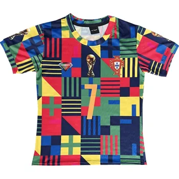 Numberoplus Dětské fotbalové tričko - Portugal Ronaldo CR07 Velikost: 10-let (vel.134)