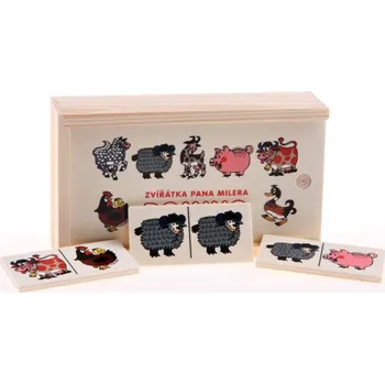 Domino Domino zvířátka pana Müllera, 28 ks