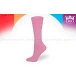Dětské podkolenky HOZA s elastanem-jednobarevné - H036 Barva: růžová, Velikost: 23-26