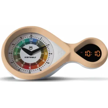 Masážní přístroj Kidywolf analog & digital Alarm Clock pink