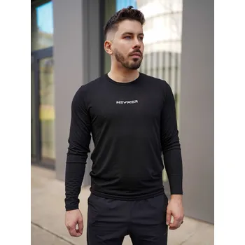 Pánské kalhoty NEYWER Pánské tričko s dlouhým rukávem černé VPT305 Velikost: XXL