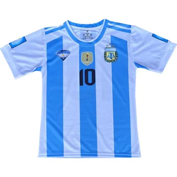 Numberoplus Dětské fotbalové tričko - Argentina Messi Č.10 Velikost: 11 roků (vel.140)
