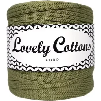 Příze Polyesterová šňůra Lovely Cottons 3mm - Olivová