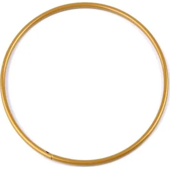 Lapač snů Kruh na lapač snů zlatý - 25cm
