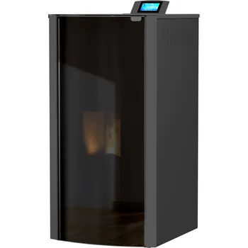 Krbová kamna Mareli Systems Onyx Hydro Glass 18 kW bílá