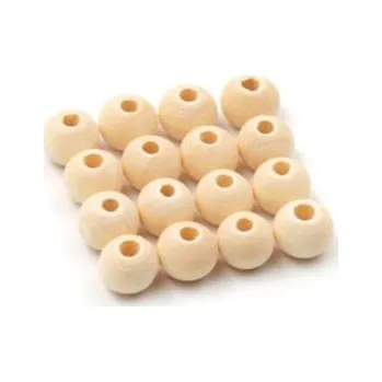 Dětské navlékací korálky STOK Dřevěný korálek - 8 mm 1 ks