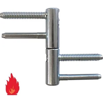 Nábytkové kování Tkz Závěs dveřní TRIO 15 DZ zinek stříbrný