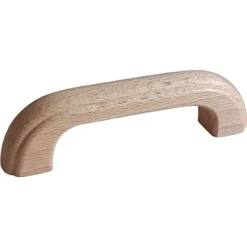 Nábytkové kování Úchytka dřevěná 02 - buk lakovaný