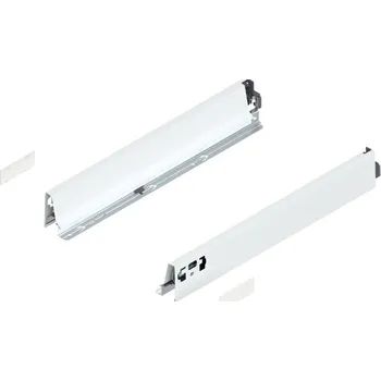 Blum TandemBox ANTARO Bočnice, výška N, L+ P 450mm, bílá