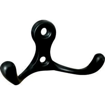 Nábytkové kování Věšák Nicolas - černý mat