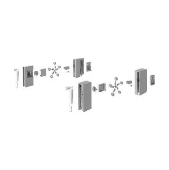 Hettich Adapter Design side L+P 144mm stříbrná