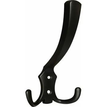 Nábytkové kování Věšák Bruce - černý mat