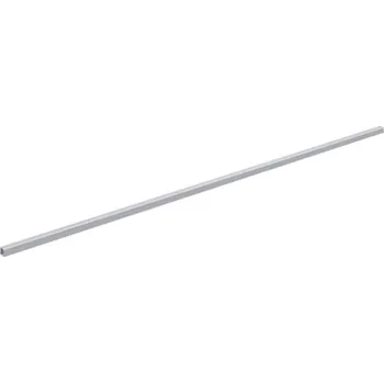 Nábytkové kování Hettich Atira příčný reling pro čelo vnitřní zásuvky typ 100 L2000 mm stříbrný