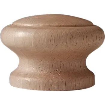 Knopka dřevěná 51 - buk lakovaný