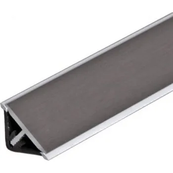 SUPER lišta L20 - hliník natural - 4m