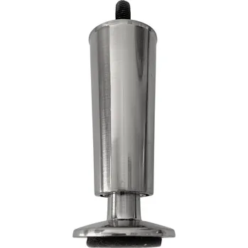 Nábytkové kování Nožka pohledová 100-115 mm sat/nikl