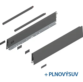 Blum BLUM MERIVOBOX sada E-reling, BLUMOTION , 70kg, délka 600, orion šedá