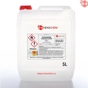 Ředidlo Hexachem Ethylacetát / Ethylester kyseliny octové p.a. - 5000 ml