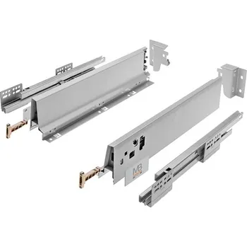 Nábytek GTV Modern Box Square nízký 84 mm - 350 mm šedý 40 kg