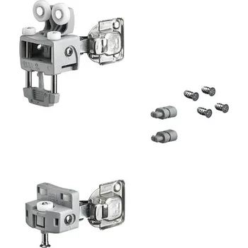 Nábytek Hettich Wingline L Do 12Kg, Bez Zavíracích Pružin, S Dolním Vedením, Sada Pravá Šedá