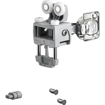 Nábytek Hettich Wingline L Do 12Kg, Bez Zavíracích Pružin, Bez Dolního Vedení, Sada Pravá Šedá