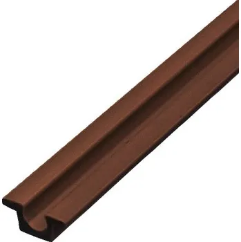 Nábytkové kování Hettich Vodící profil horní a dolní SlideLine 55 hnědý