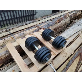 Nakládací činky 2x17,5kg GU30mm