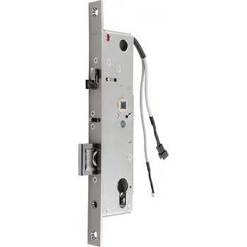 Dveřní kování YALE - Elektromechanický zámek SZLE typ E Provedení: levý, DM: 55, Rozteč: 92 mm