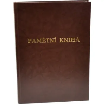 Tiskopis Pamětní kniha 100 listů - hnědá