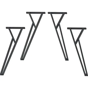 Obývací pokoj Kooplast Podnože ke konferenčnímu stolku TOKYO COFFEE- černá 1 set= 4 kusy