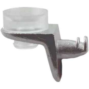 Nábytkové kování GTV Podpěrka skleněných polic zinek/nylon