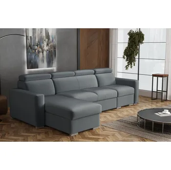 Sedací souprava Sedací souprava Petrit I levá Paros tmavě šedá