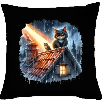 Pánská móda Polštář bavlněný s potiskem Noční dobrodružství