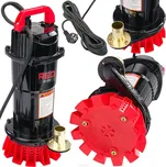 Ponorné čerpadlo na čistou, špinavou a dešťovou vodu 8000 l/h, 1", RED TECHNIC RTPDW0072