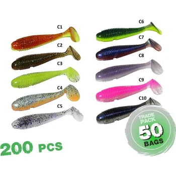 ZFISH Trade Pack Worm Shad 9,5cm 50bal/200ks