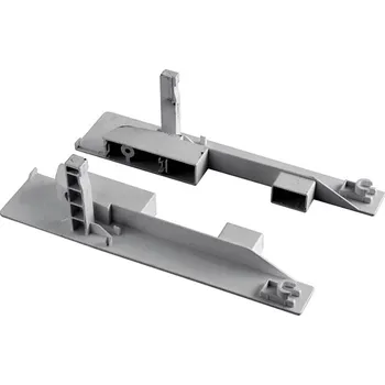 Nábytkové kování GTV Příchytka čela vnitřní zásuvky vysoká Modern Box Square šedá 199 mm