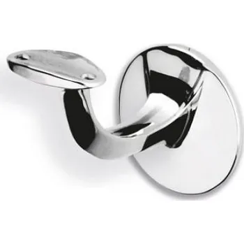 Držák madla ovál chrom