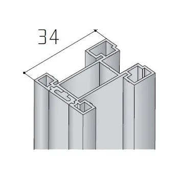 Salu Madlo S15 - stříbrný elox