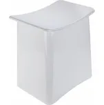 Koš na prádlo Wenko Koš na prádlo se sedátkem, bílý, 2v1, WENKO