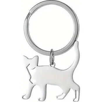 Přívěsek na klíče s kočkou