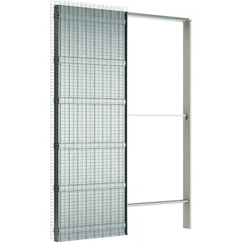 Stavební pouzdro Ermetika Evolution pouzdro do sádrokartonu pro jednokřídlé dveře 125 mm 700 x 1970 mm