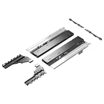 Nábytkové kování Hettich Systém otevírání Push to open Silent pro Quadro, 10 - 30 kg