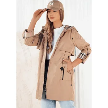 Dámská bunda Dámská bunda parka VERDU TY4224 Barva: Béžová, Velikost: XL