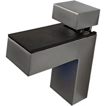 Nábytkové kování GTV Držák polic Tukano hranatý - matný chrom