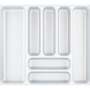 Příborník do zásuvky Hettich Příborníková vložka OrgaTray 440, Š 501-600mm/H 441-520mm bílá