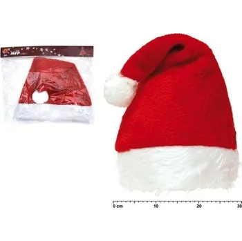 Dárková taška Čepice hladká mikulášská 29x39cm