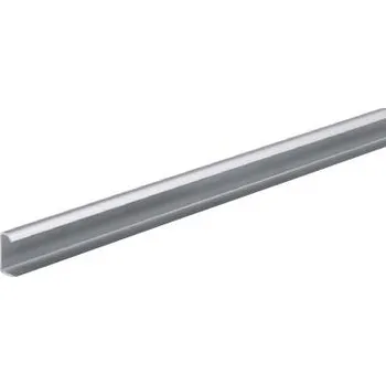 Nábytkové kování Hettich Korpusová lišta pro zadní dveře 2500 mm hliník eloxovaný