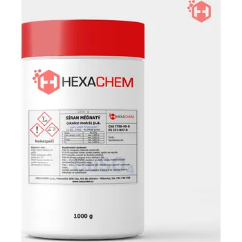 Bazénová chemie Hexachem Modrá skalice 1 kg
